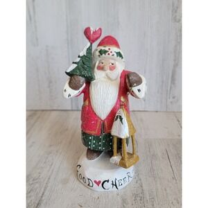 House of Hatten RARE Good cheer Santa Claus Denise Calla Xmas vintage figure